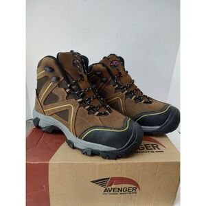 Avenger Works Boots NIB Womens A7751 Steel Safety Toe Cap 7